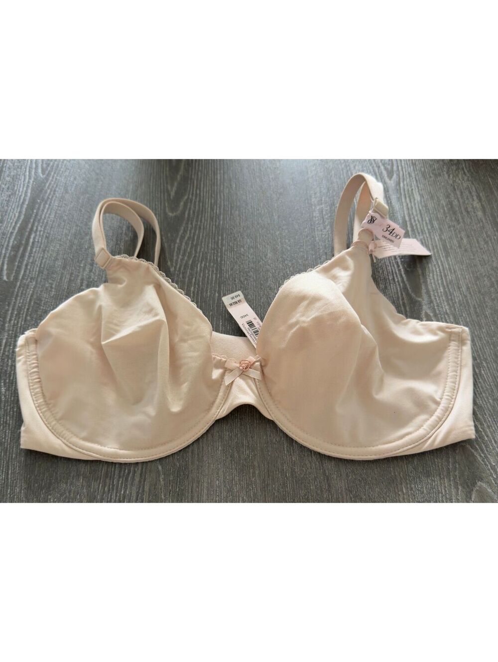 Body by Victoria Invisible Lift Full-Coverage Marzipan Minimizer Bra 34DD